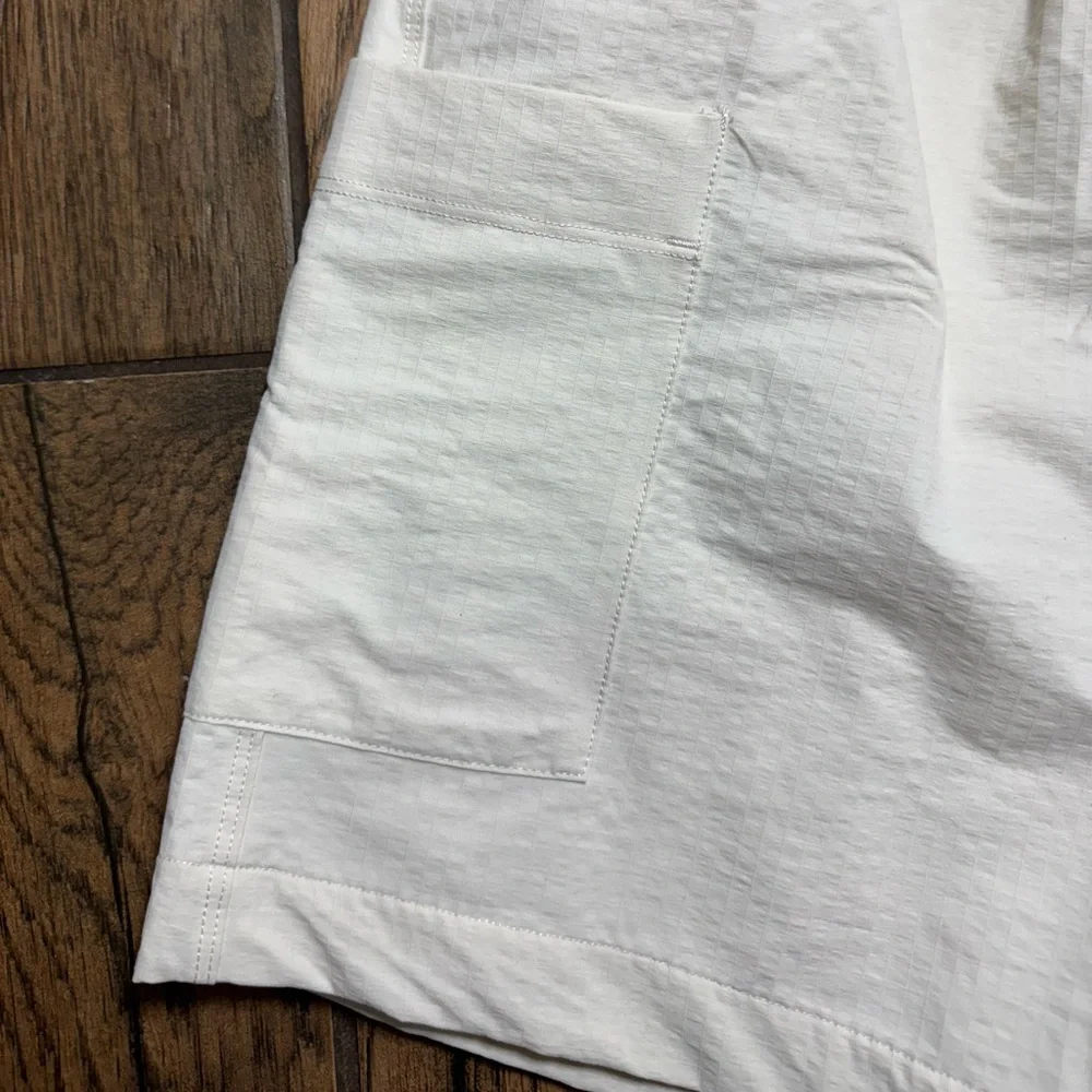 Mono B Natural Beige Women's Cargo Shorts - Picture 6 of 7